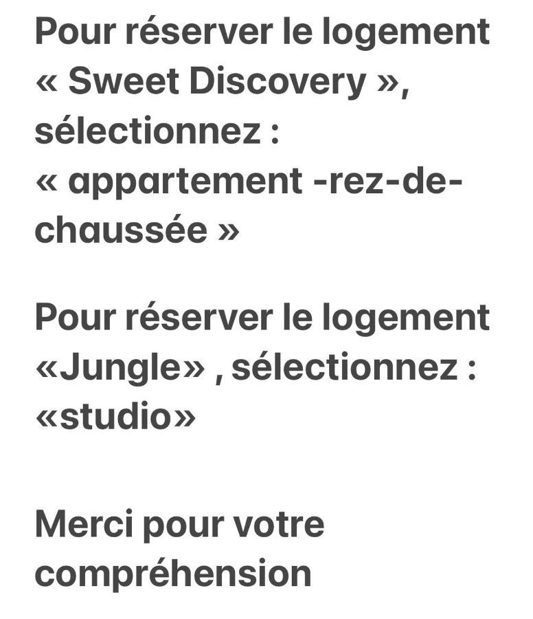 Sweet Discovery & Jungle Bourges Extérieur photo